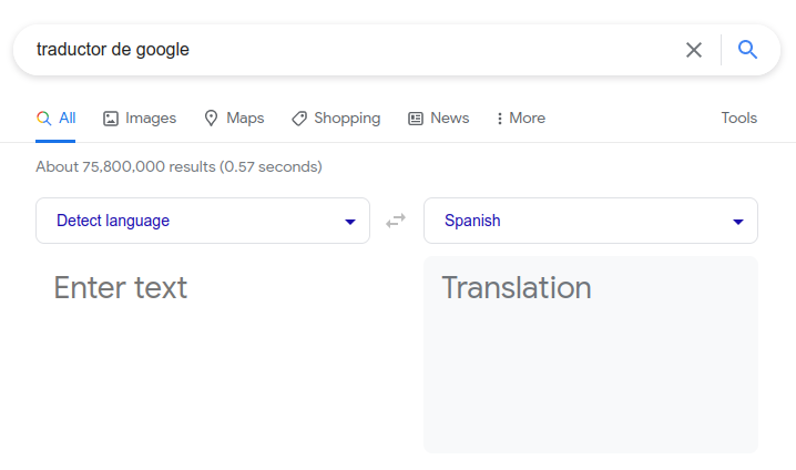 traductor de Google